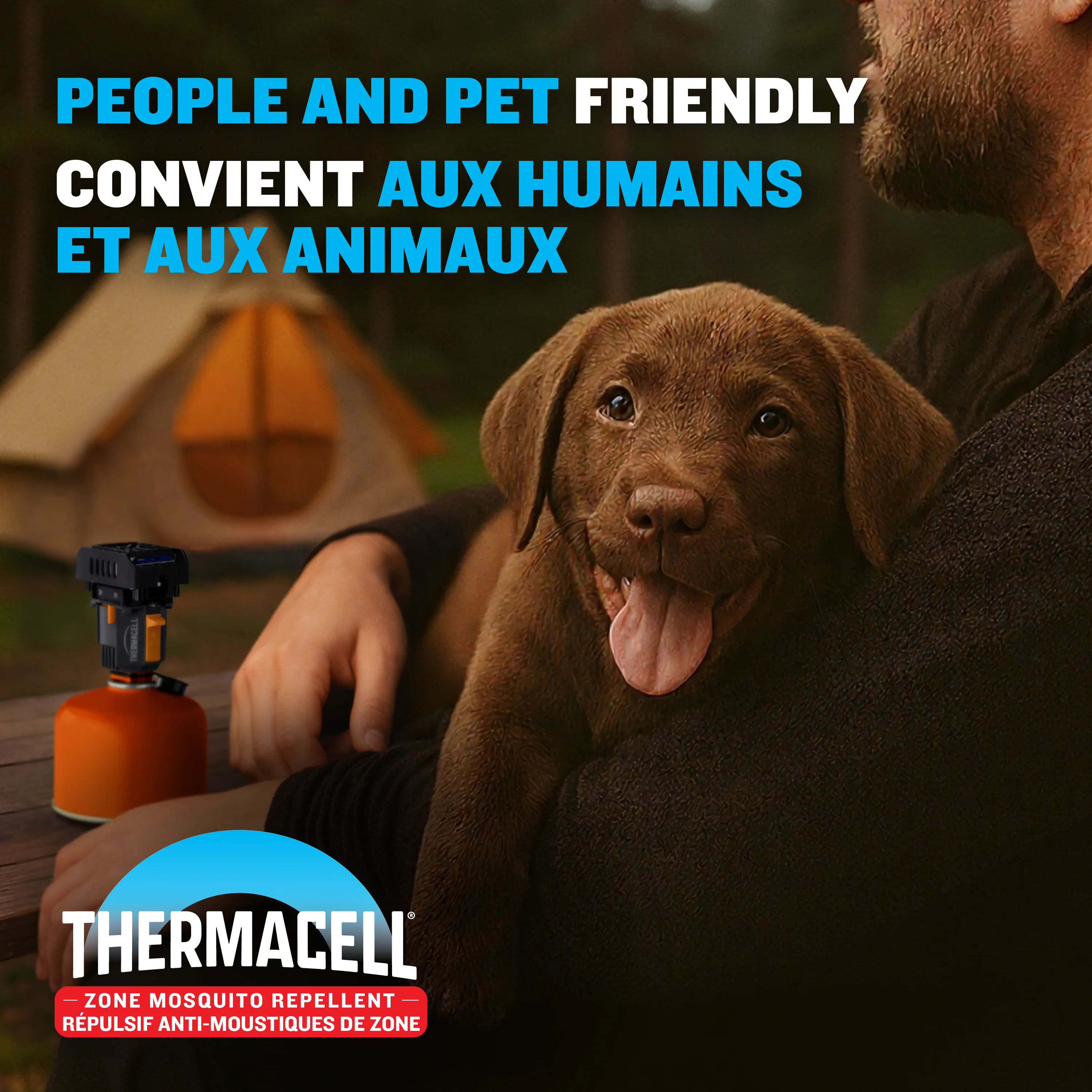 Répulsif à moustiques alimenté par combustible Fuel‑ZoneGuard Backpacker - Image 4