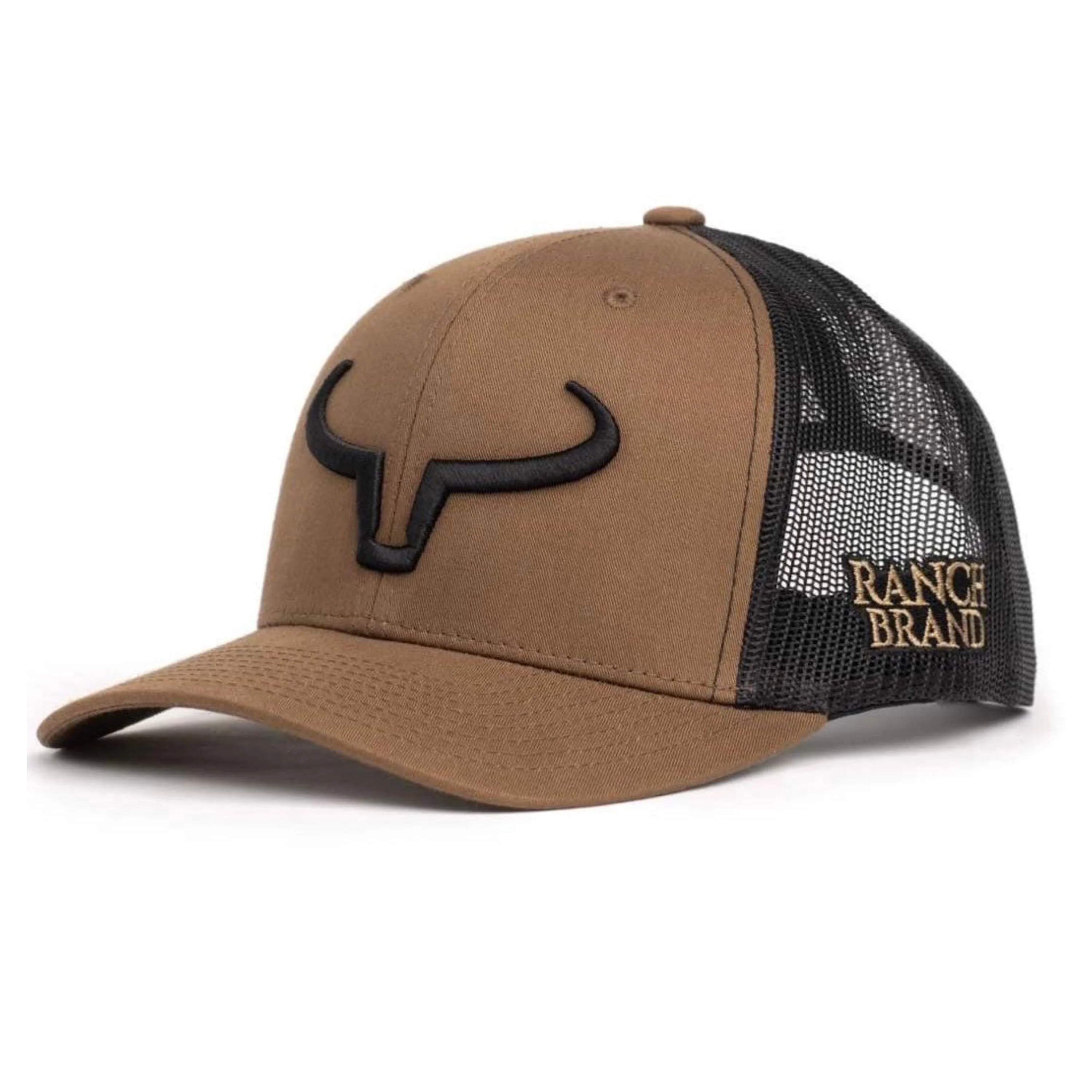 Casquette Rancher - Brun coyote et mesh noir