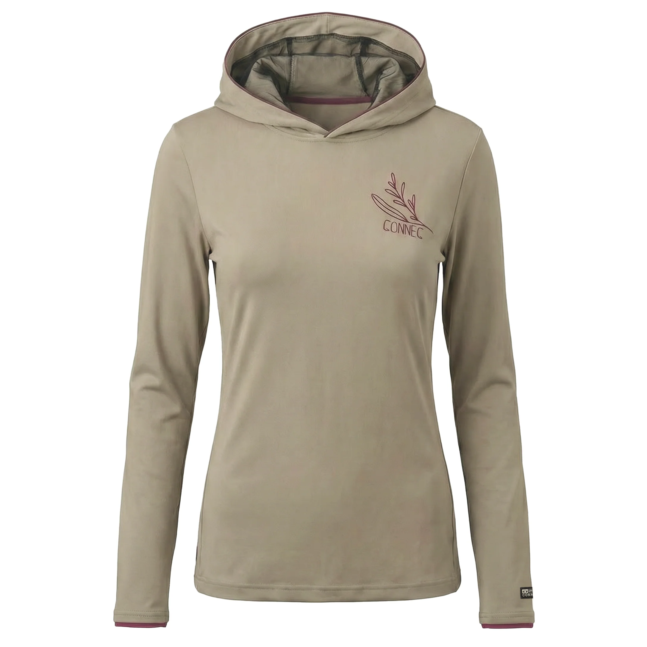 Chandail à capuchon avec filet moustiquaire "LT Littoral Plaza Taupe" - Femme - Image 3