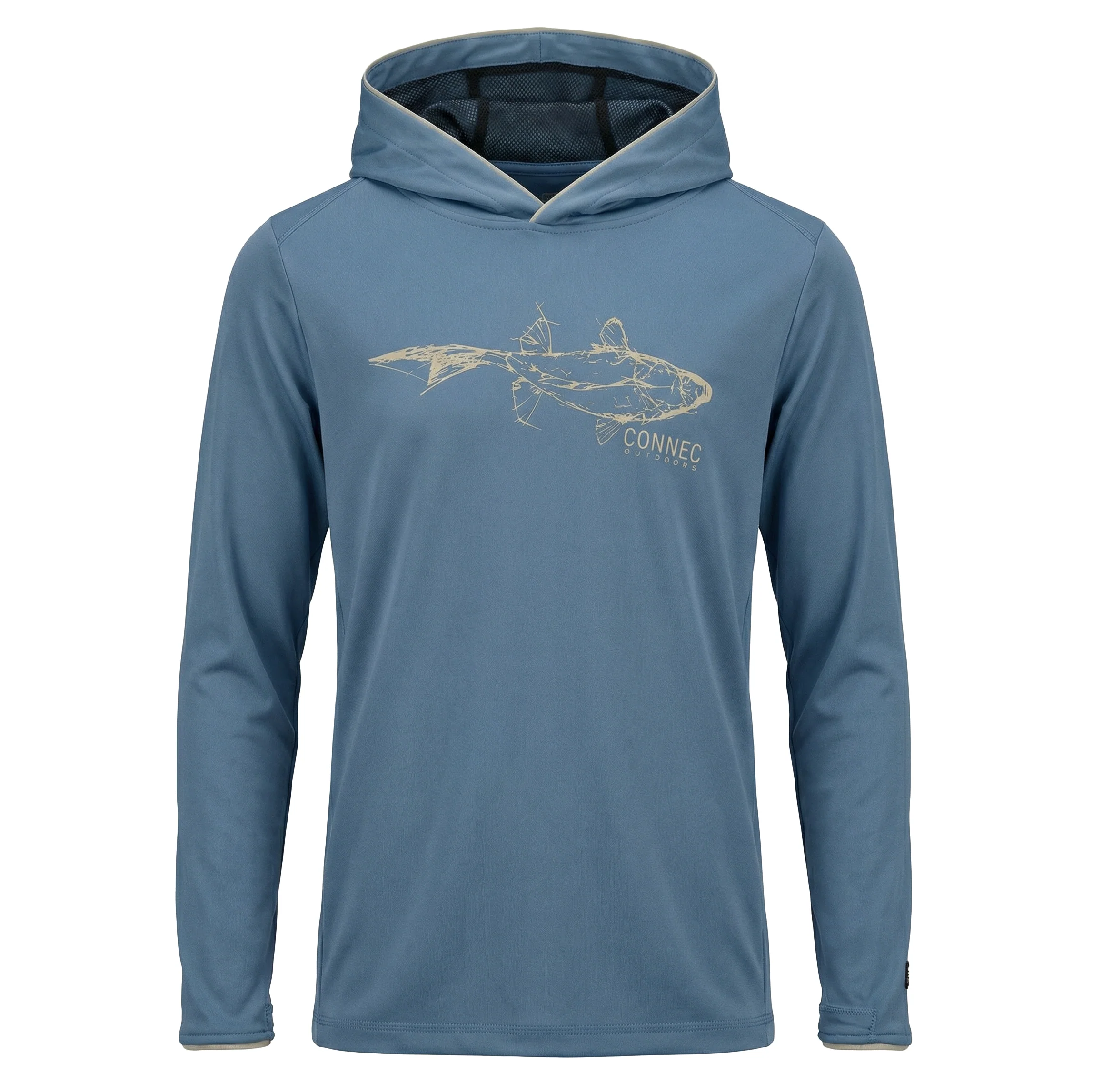 Chandail à capuchon avec filet moustiquaire "LT Offshore Copen Blue" - Junior - Image 3
