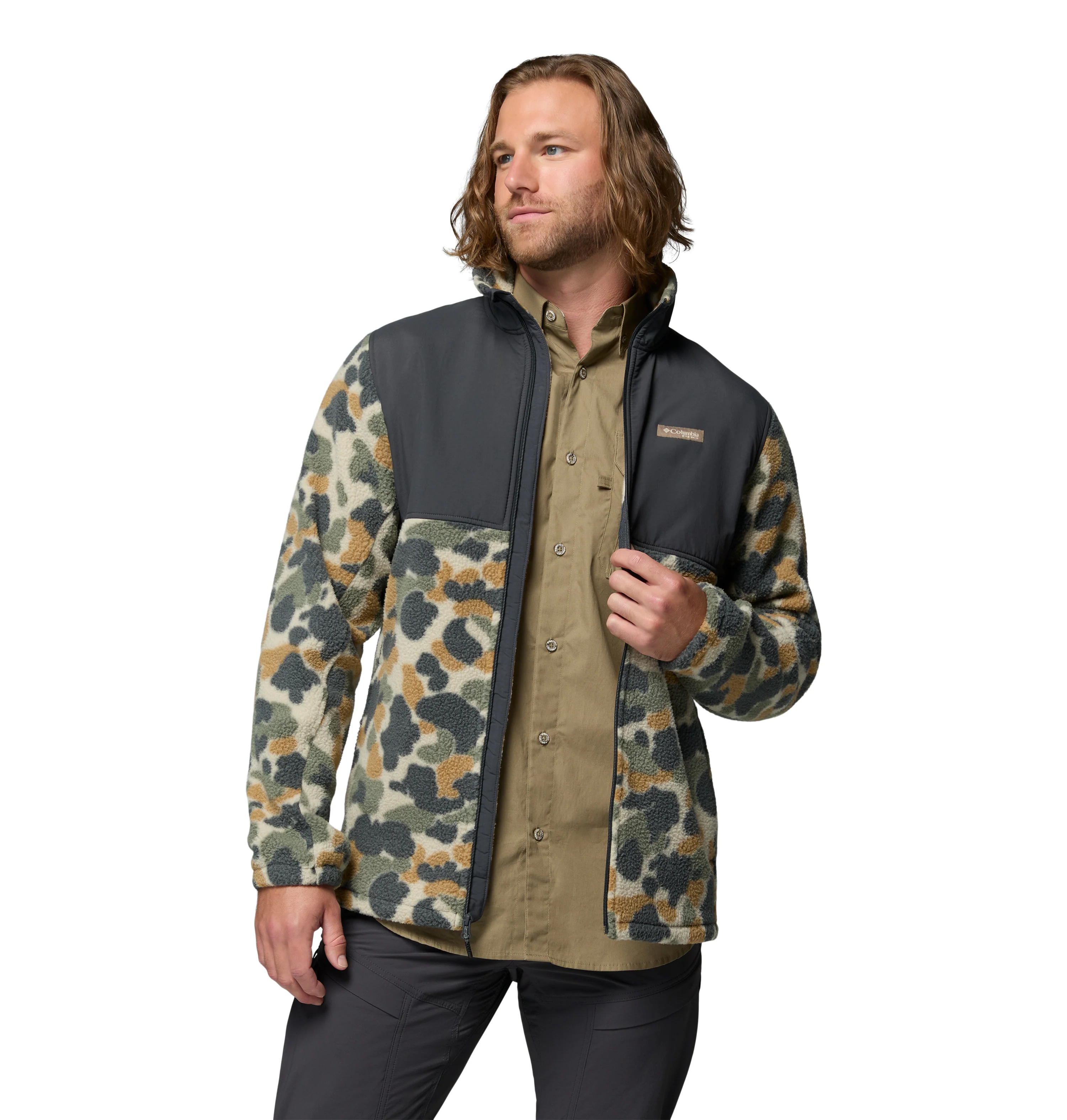 Chandail en sherpa "PHG Fossil Deltahunter" - Homme - Image 3