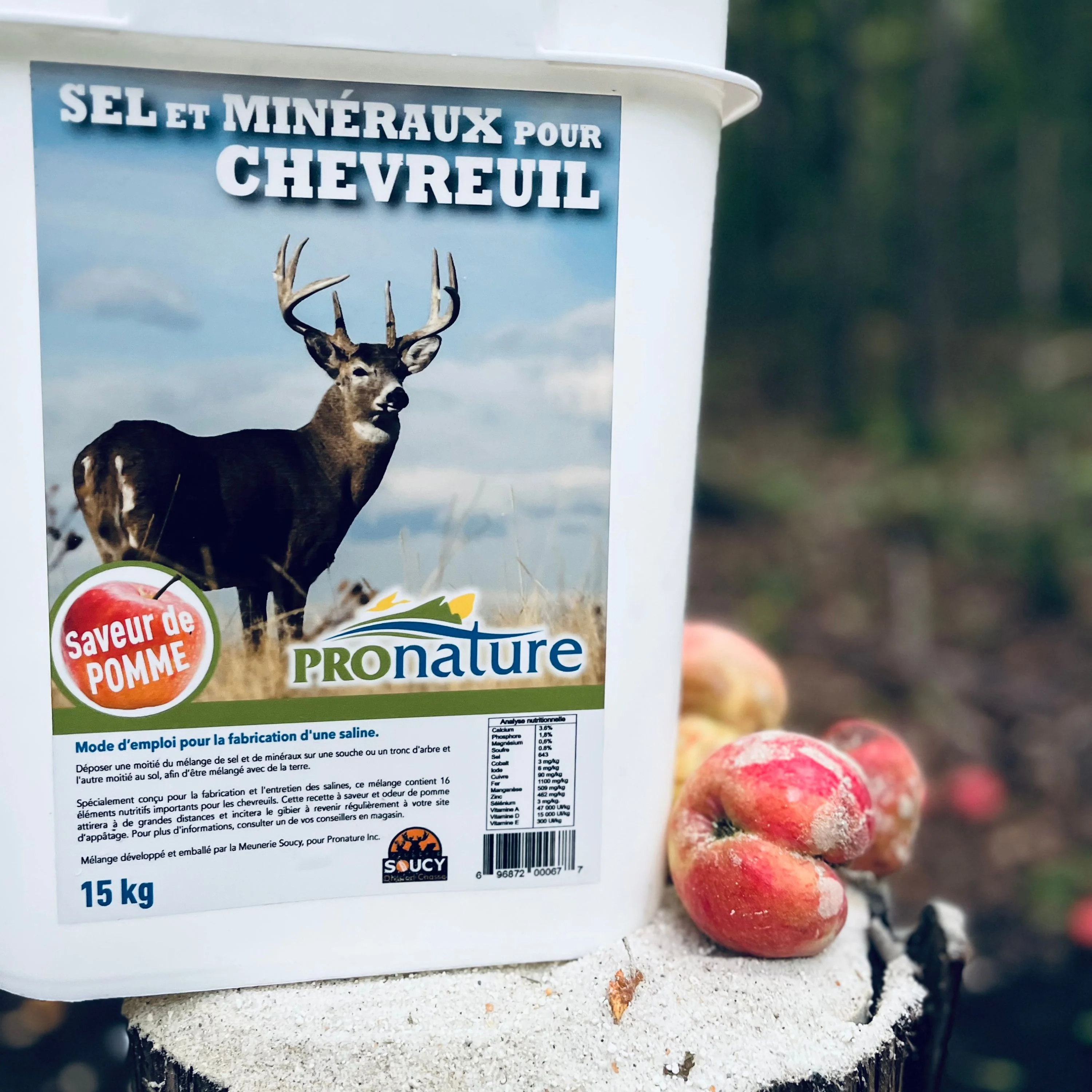 Chaudière de sel et minéraux pour chevreuils - 15 kg - Image 2
