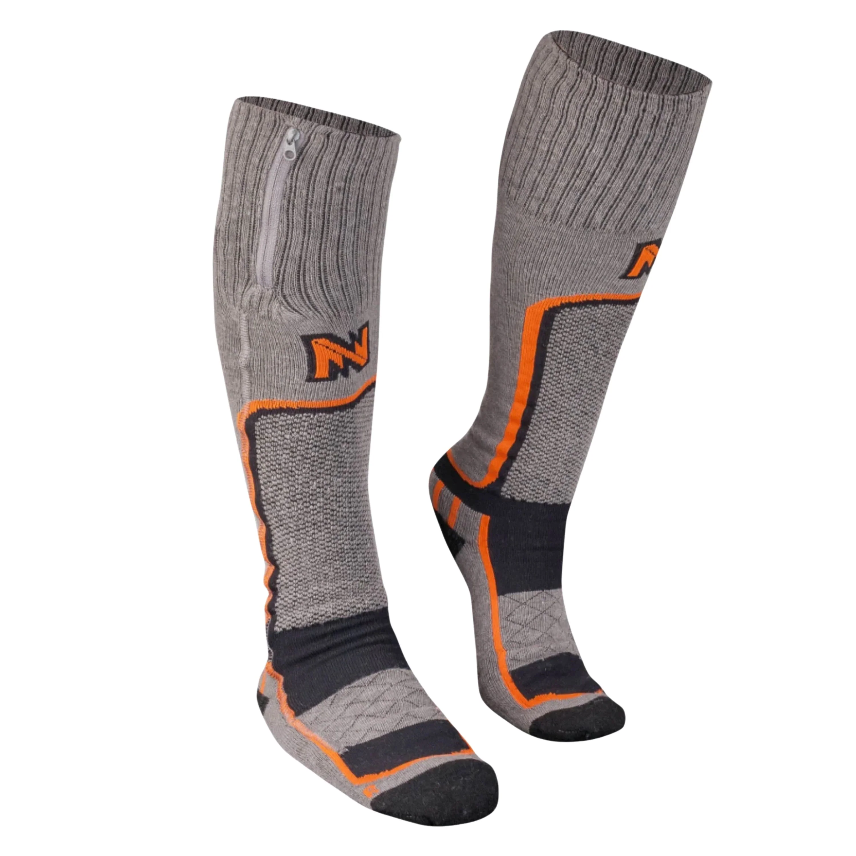 Chaussettes chauffantes en mérinos "Premium 2,0" 3,7V - 2/pqt - Image 4