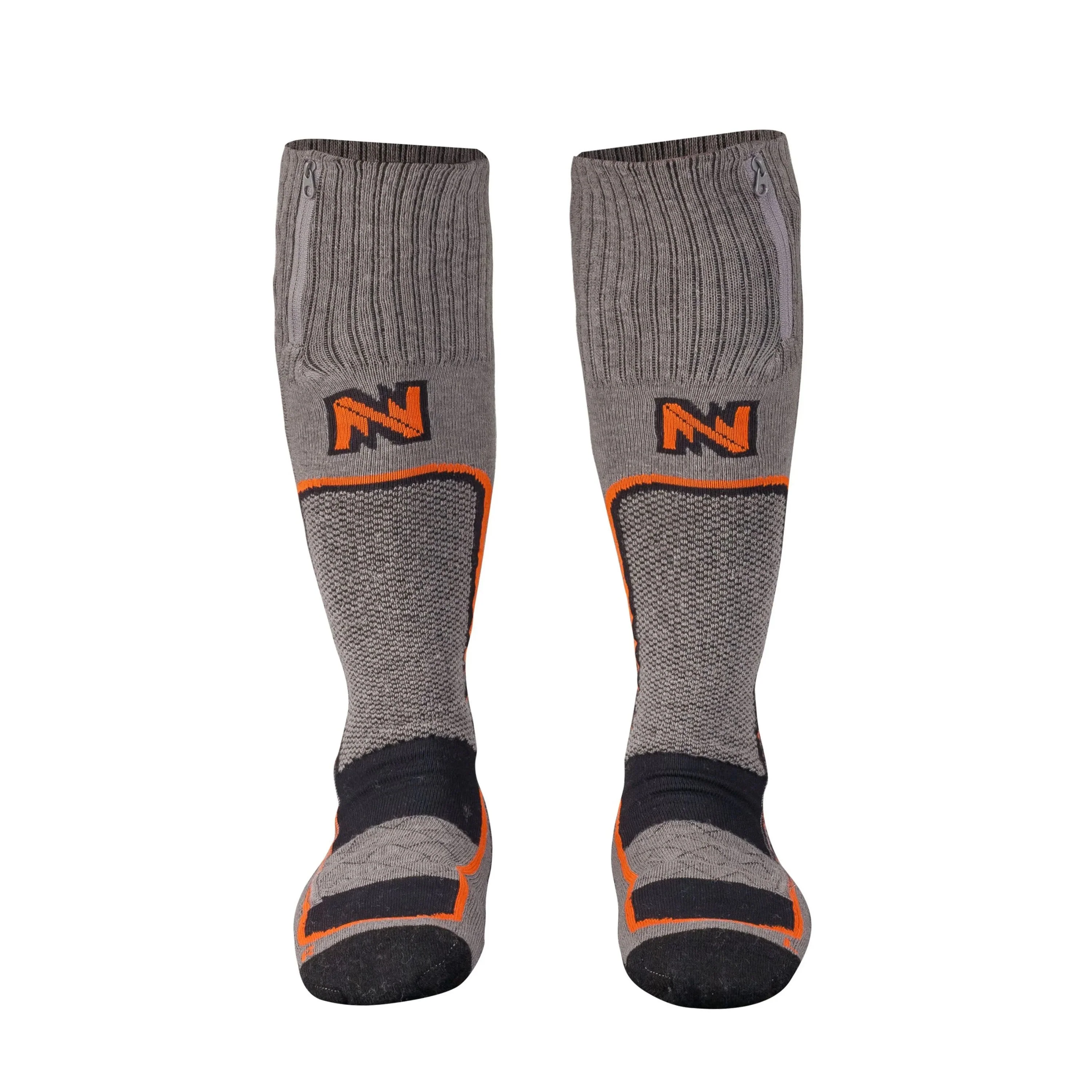 Chaussettes chauffantes en mérinos "Premium 2,0" 3,7V - 2/pqt - Image 5