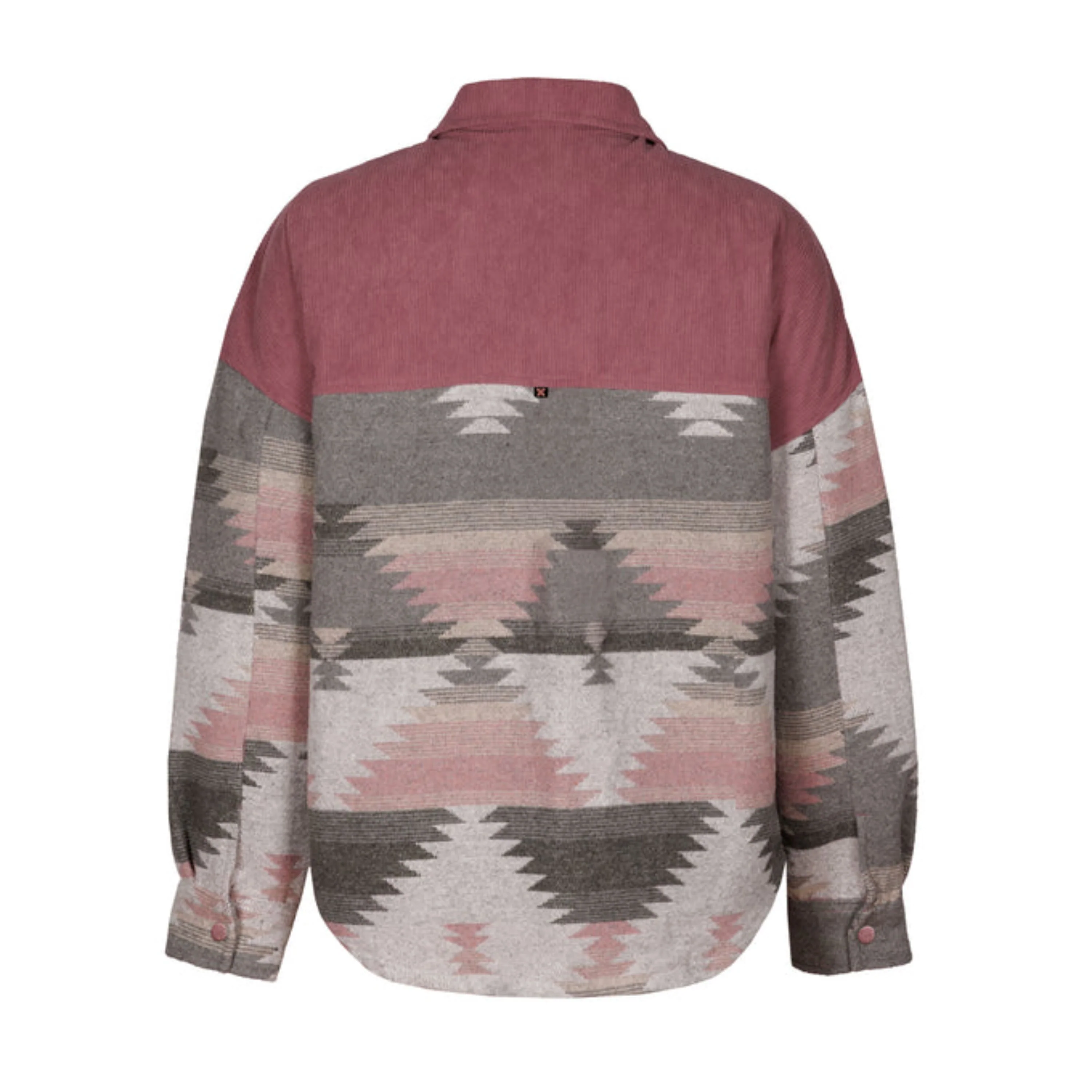 Chemise en corduroy et lainage - Femme - Image 3