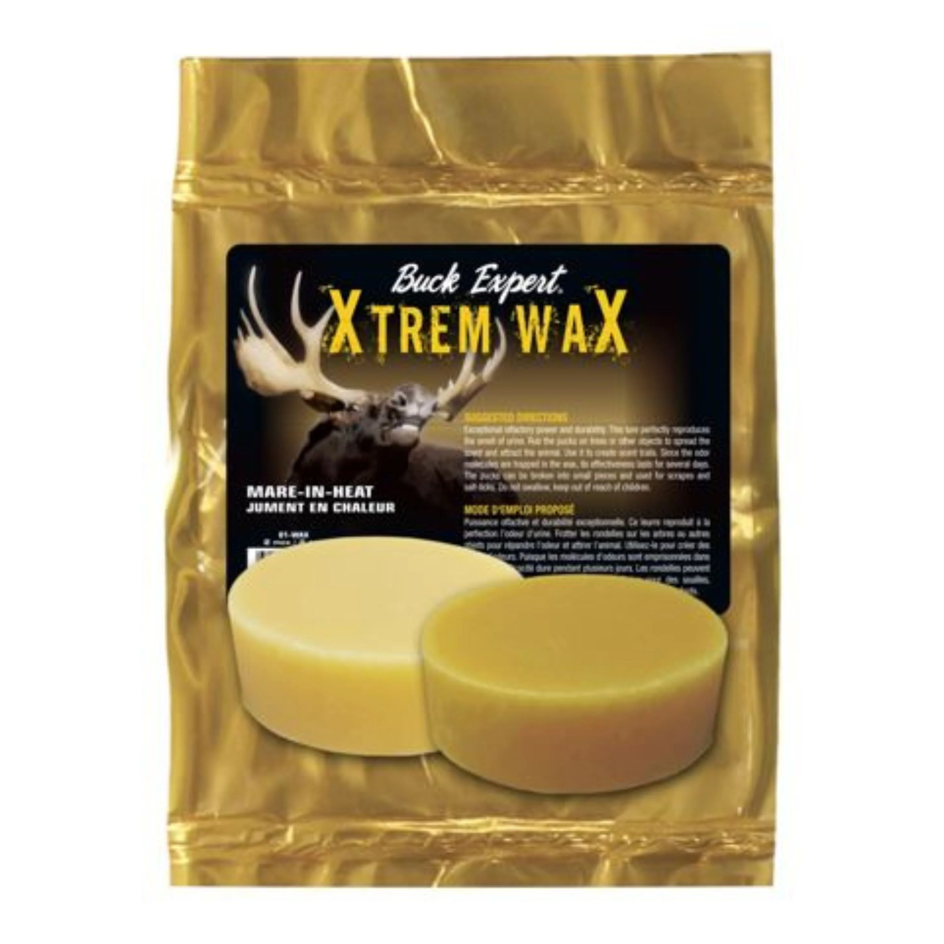 Cire jument en chaleur pour orignal "Xtrem Wax" - 2 mcx