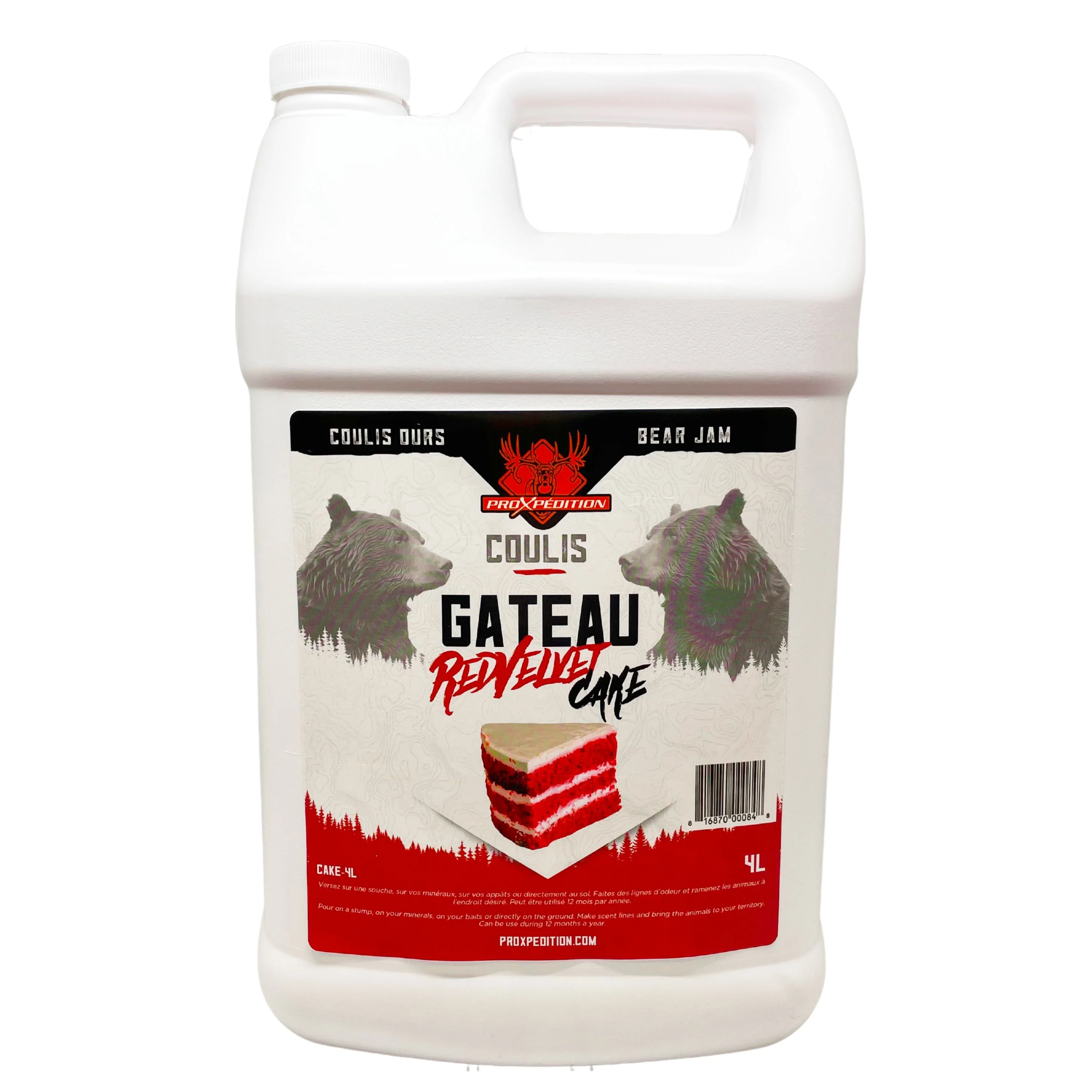 Coulis à saveur de gâteau redvelvet - 4L