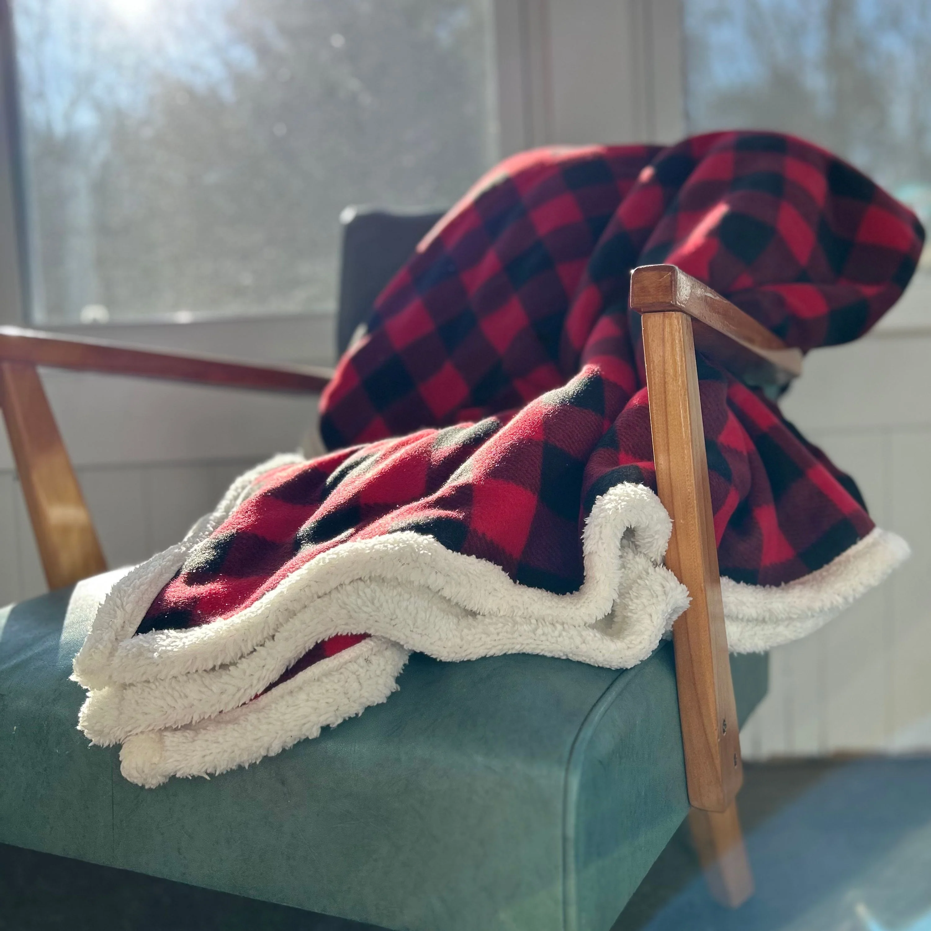 Couverture de polar doublée "Plaid" - Image 3
