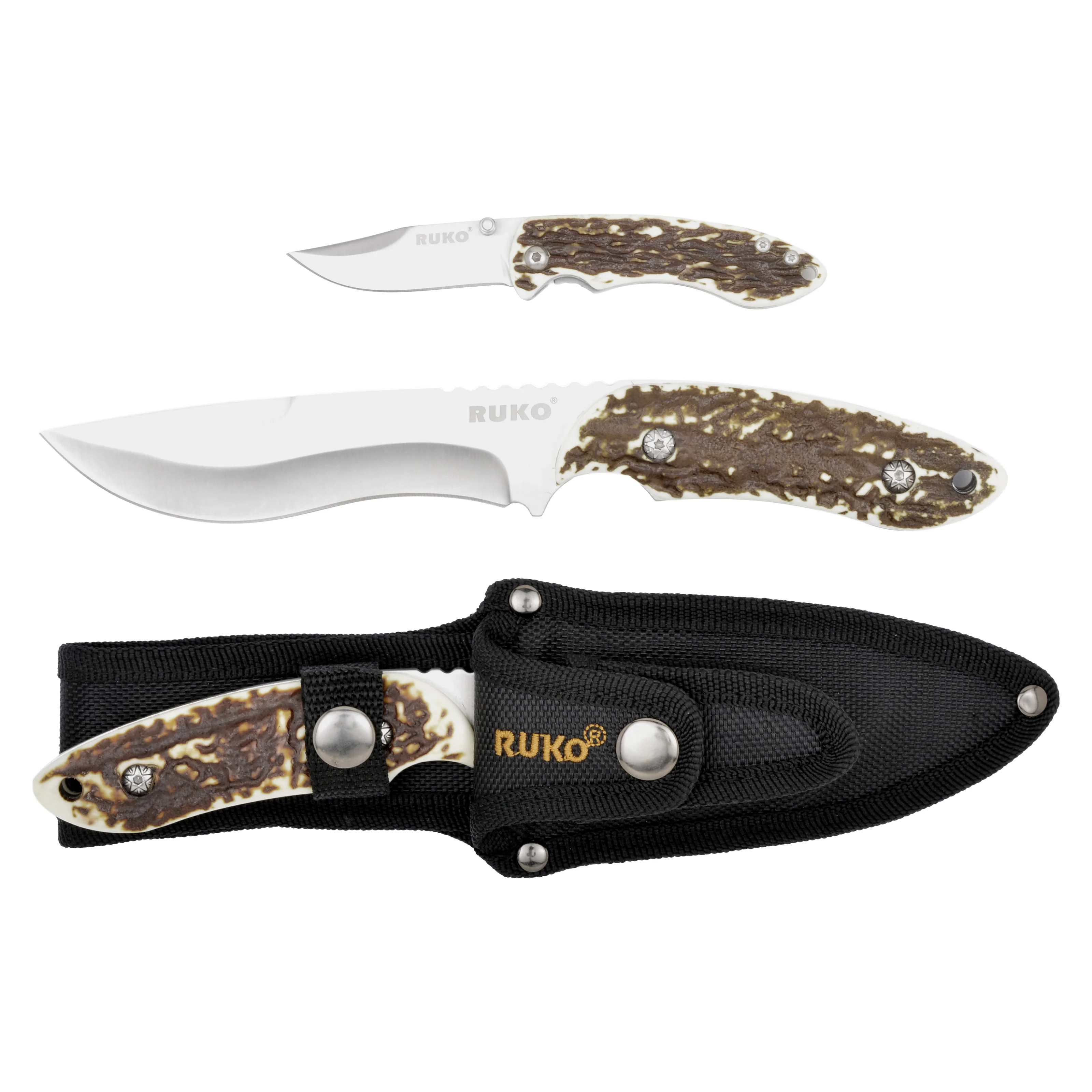 Ensemble 2 couteaux de chasse 9.75po