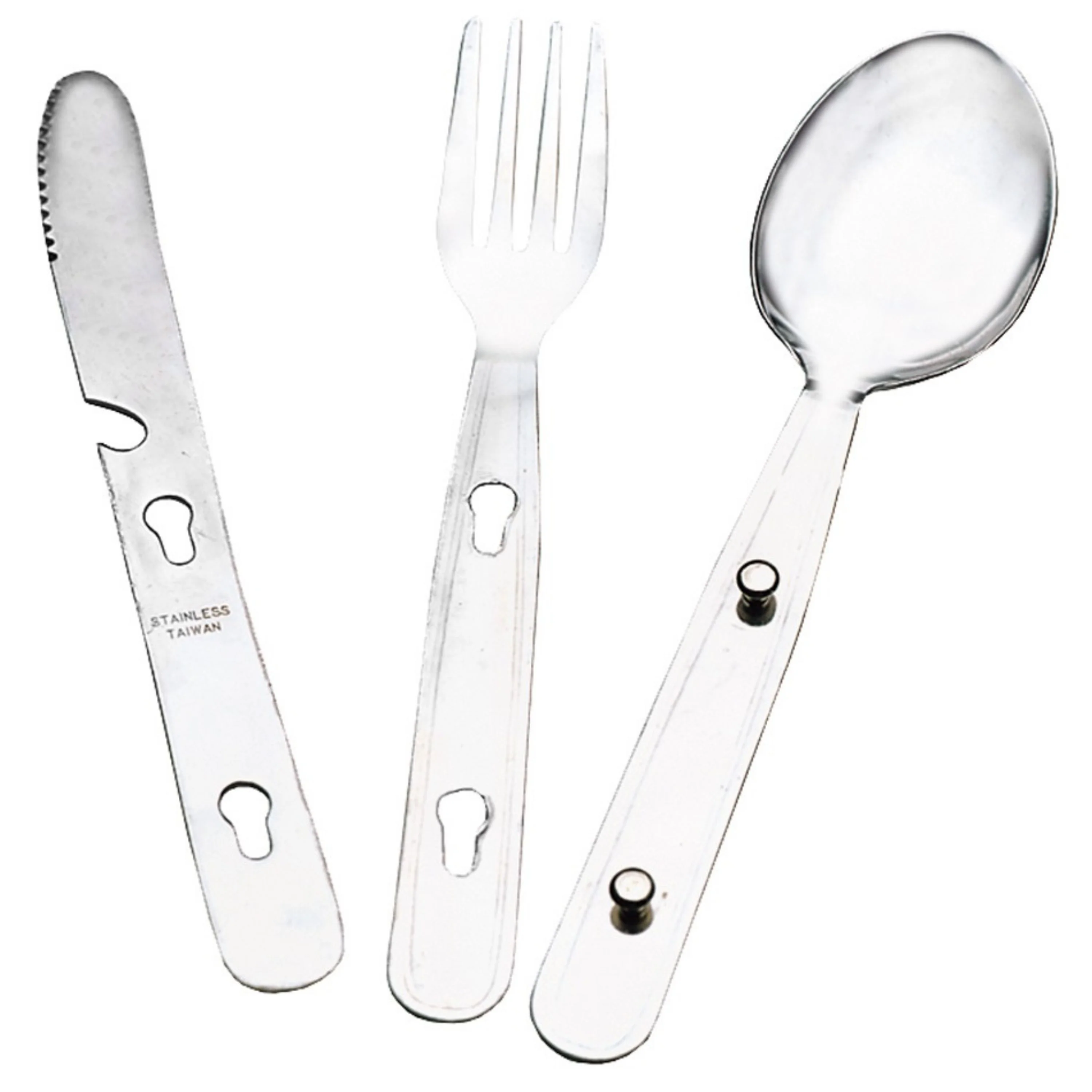 Ensemble d’ustensiles en inox