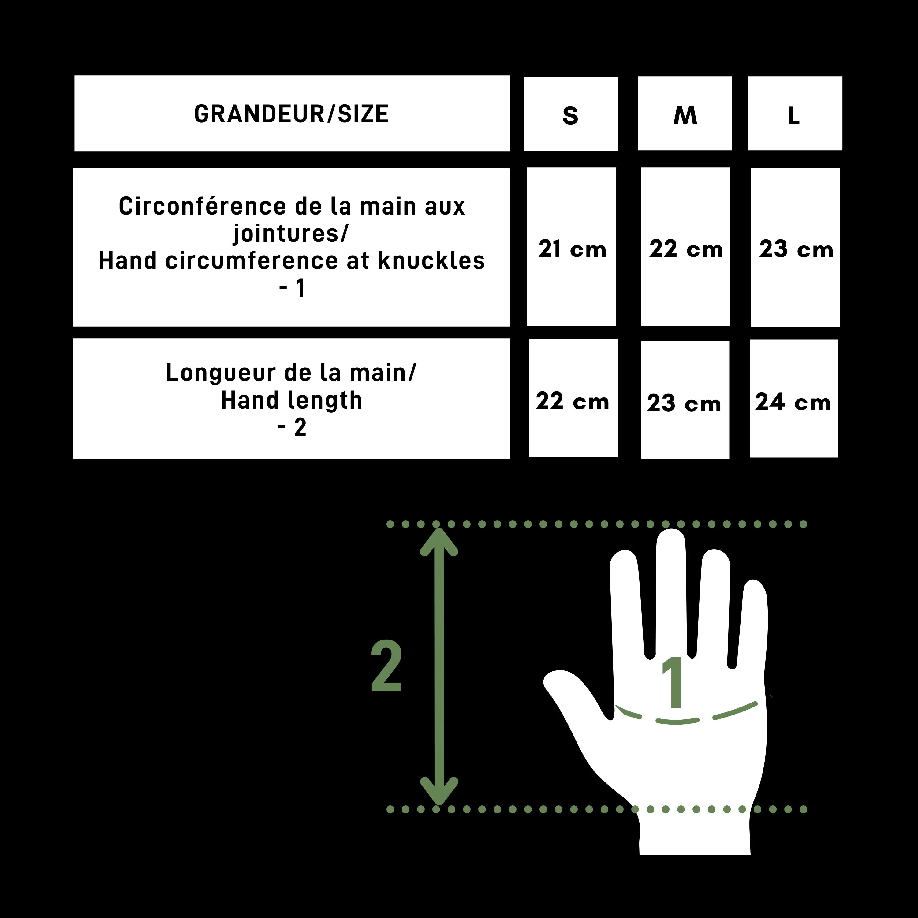 Gants demi-doigts "Zurich" - Unisexe - Image 3