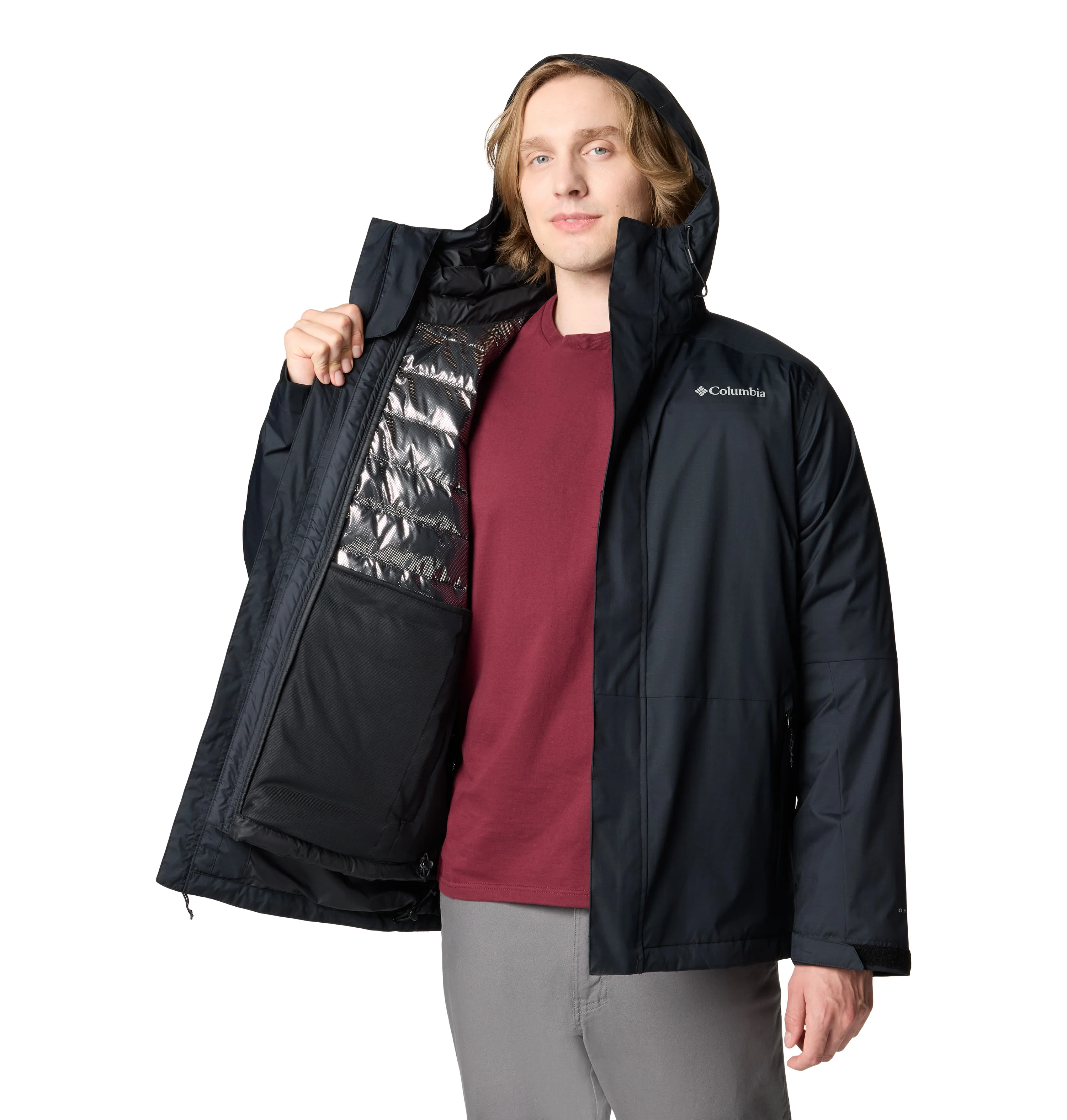 Manteau d'hiver 2-en-1 "Point Park" - Homme - Image 4