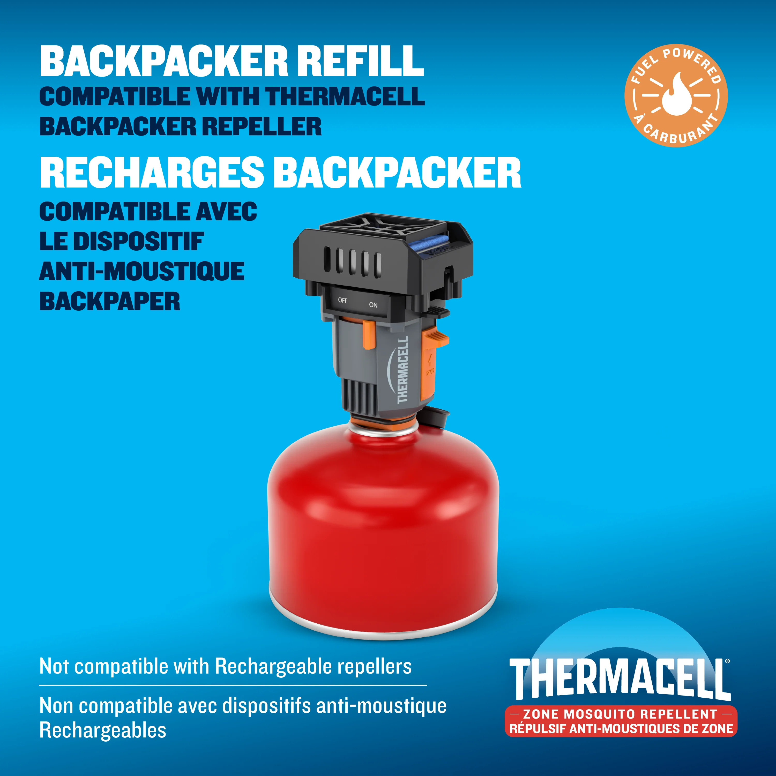Recharge de tapis répulsifs pour répulsif à moustiques Thermacell - Image 2