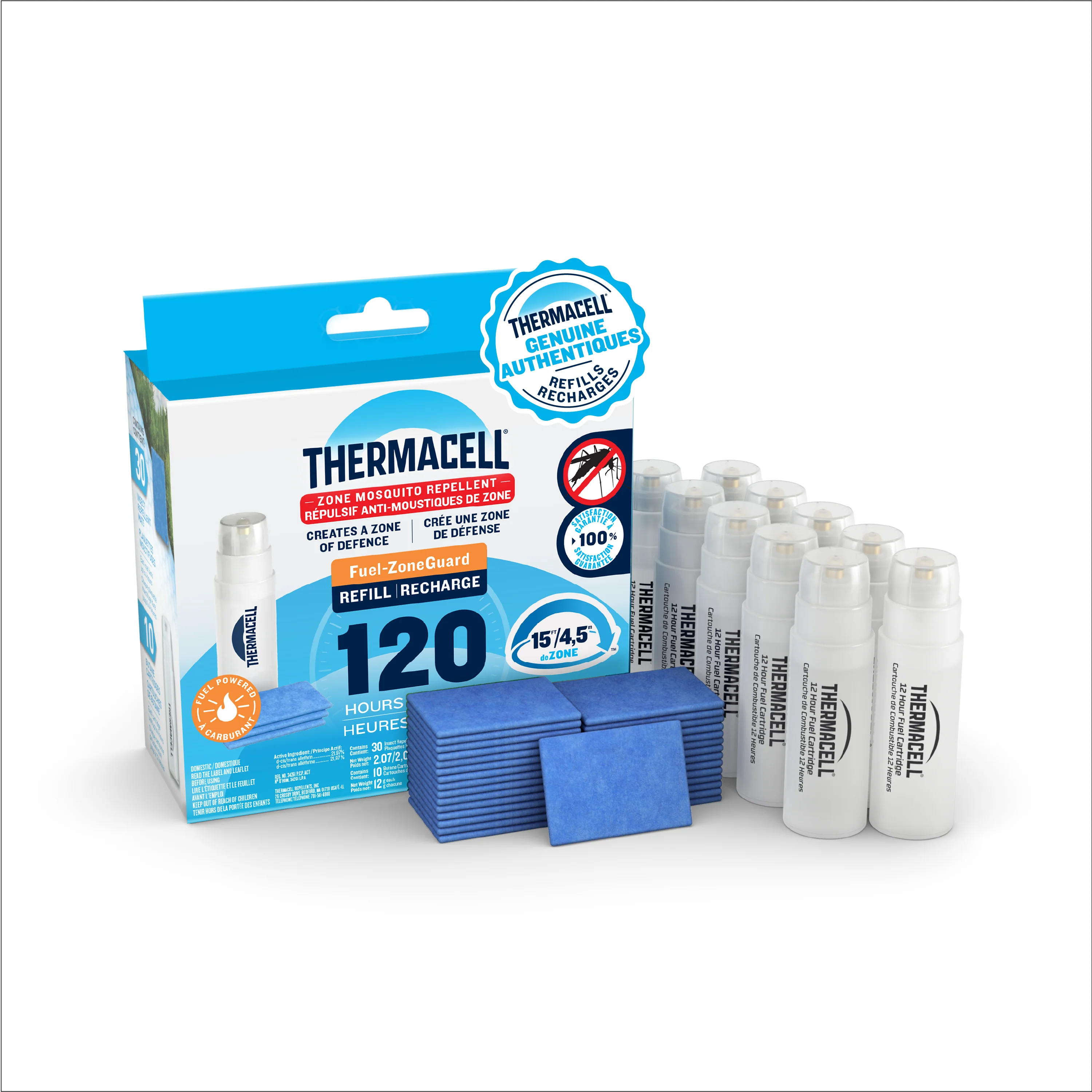 Recharge de répulsif à moustiques Thermacell Fuel‑ZoneGuard à combustible - Image 4