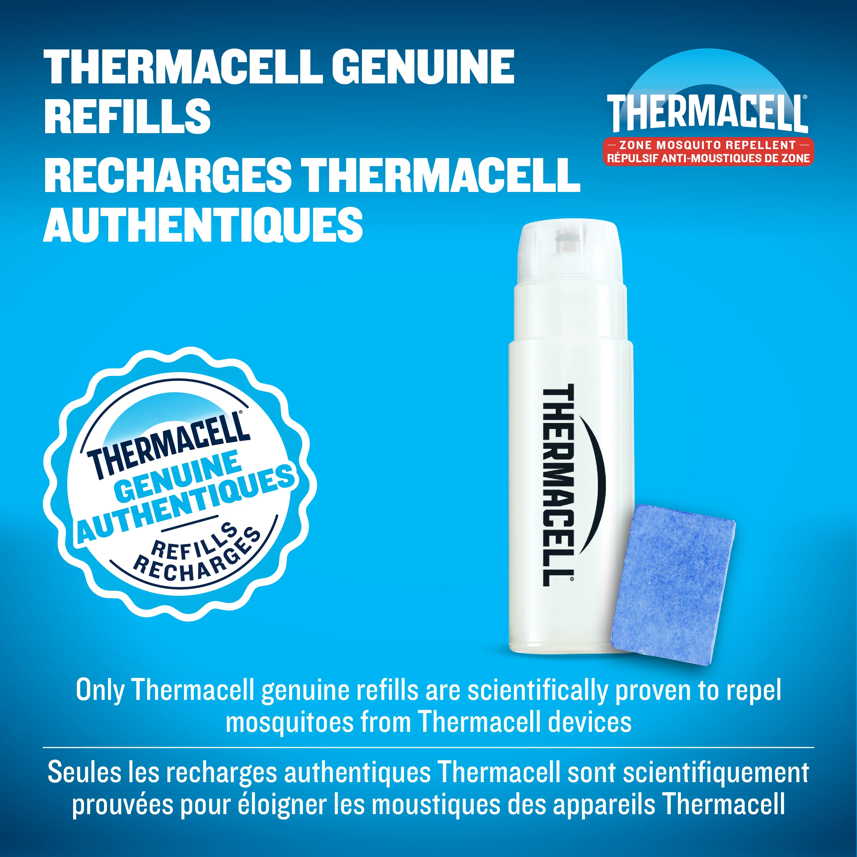 Recharge de répulsif à moustiques Thermacell Fuel‑ZoneGuard à combustible - Image 5