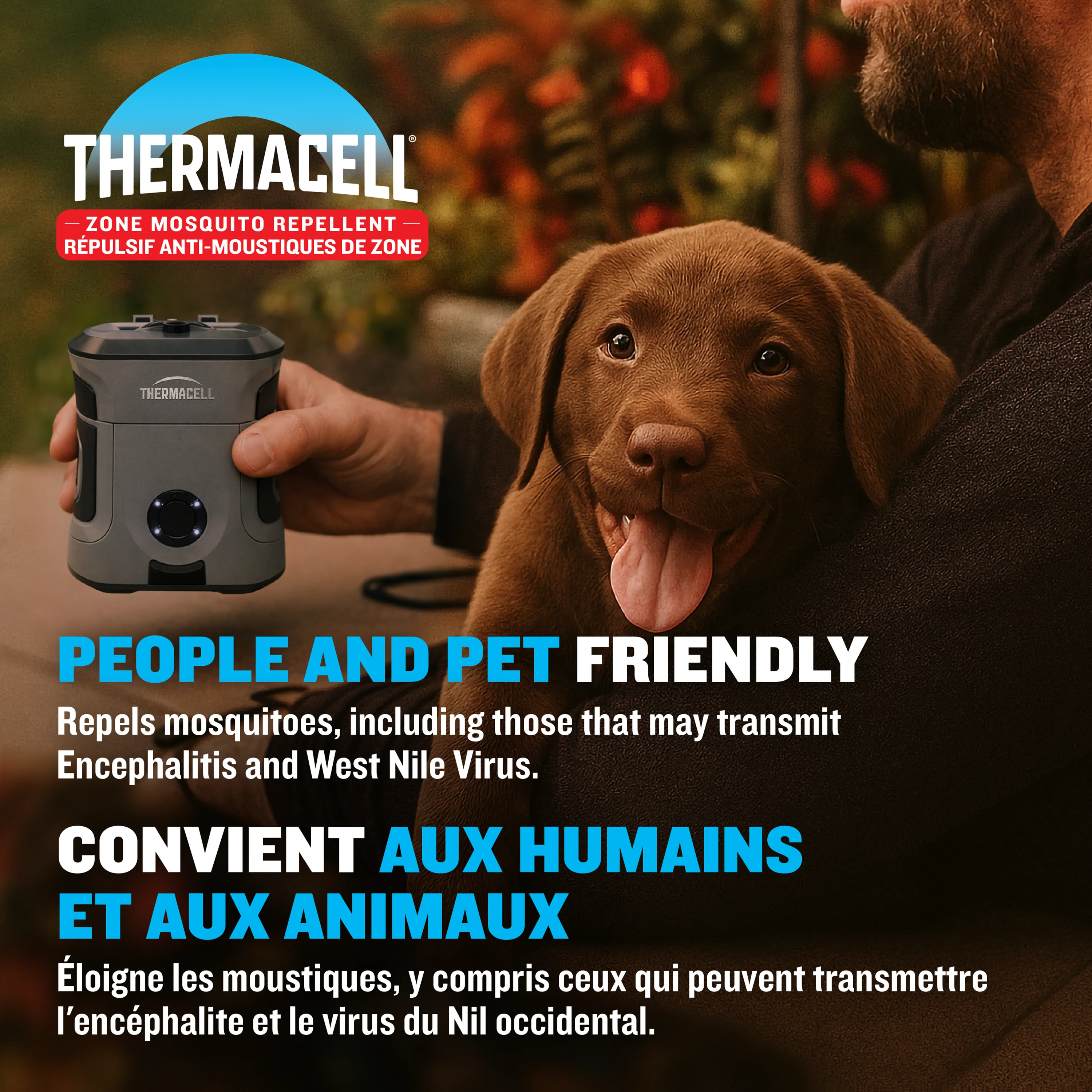 Répulsif à moustiques rechargeable E‑ZoneGuard Adventure - Image 4