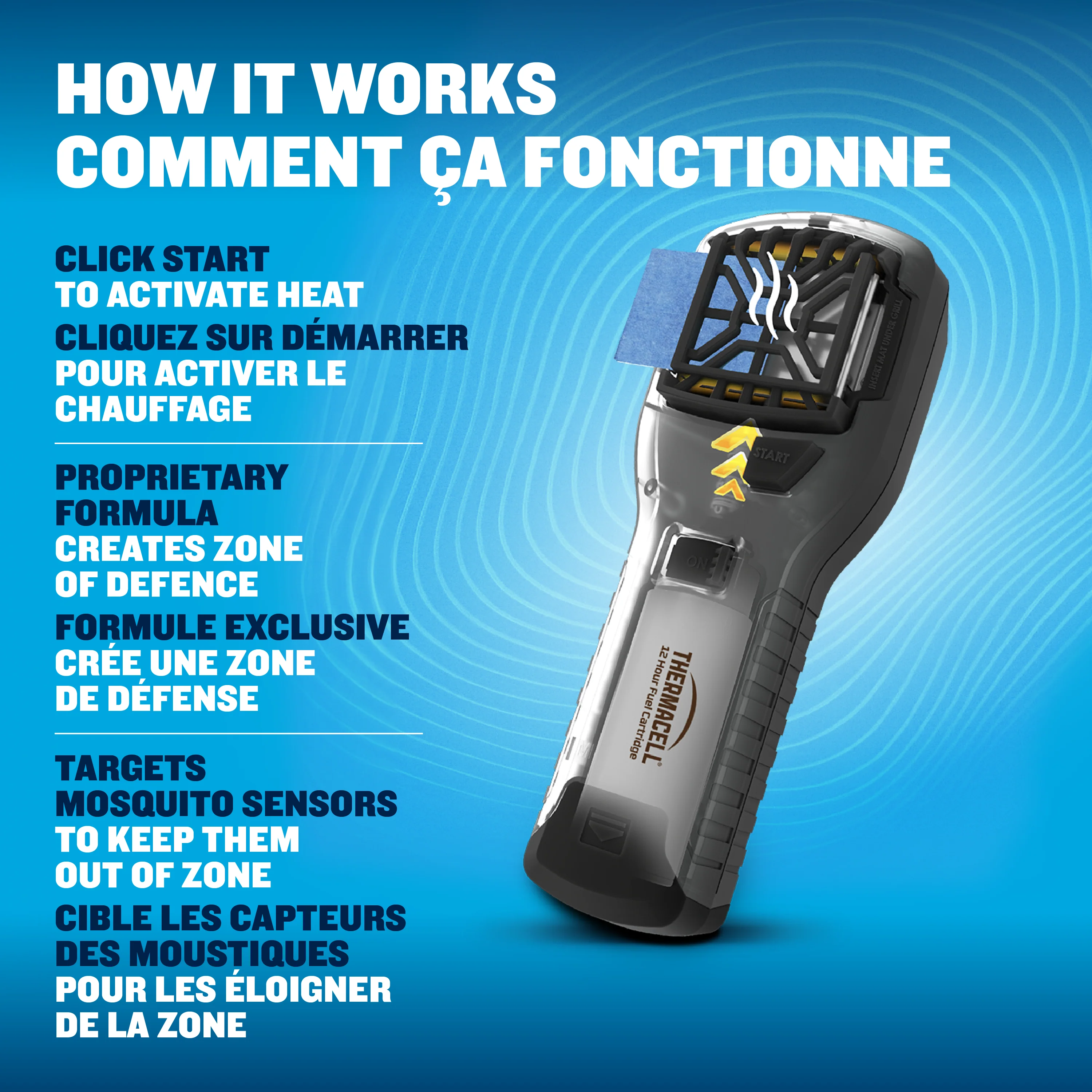 Répulsif à moustiques alimenté par combustible Fuel‑ZoneGuard Extreme - Image 5