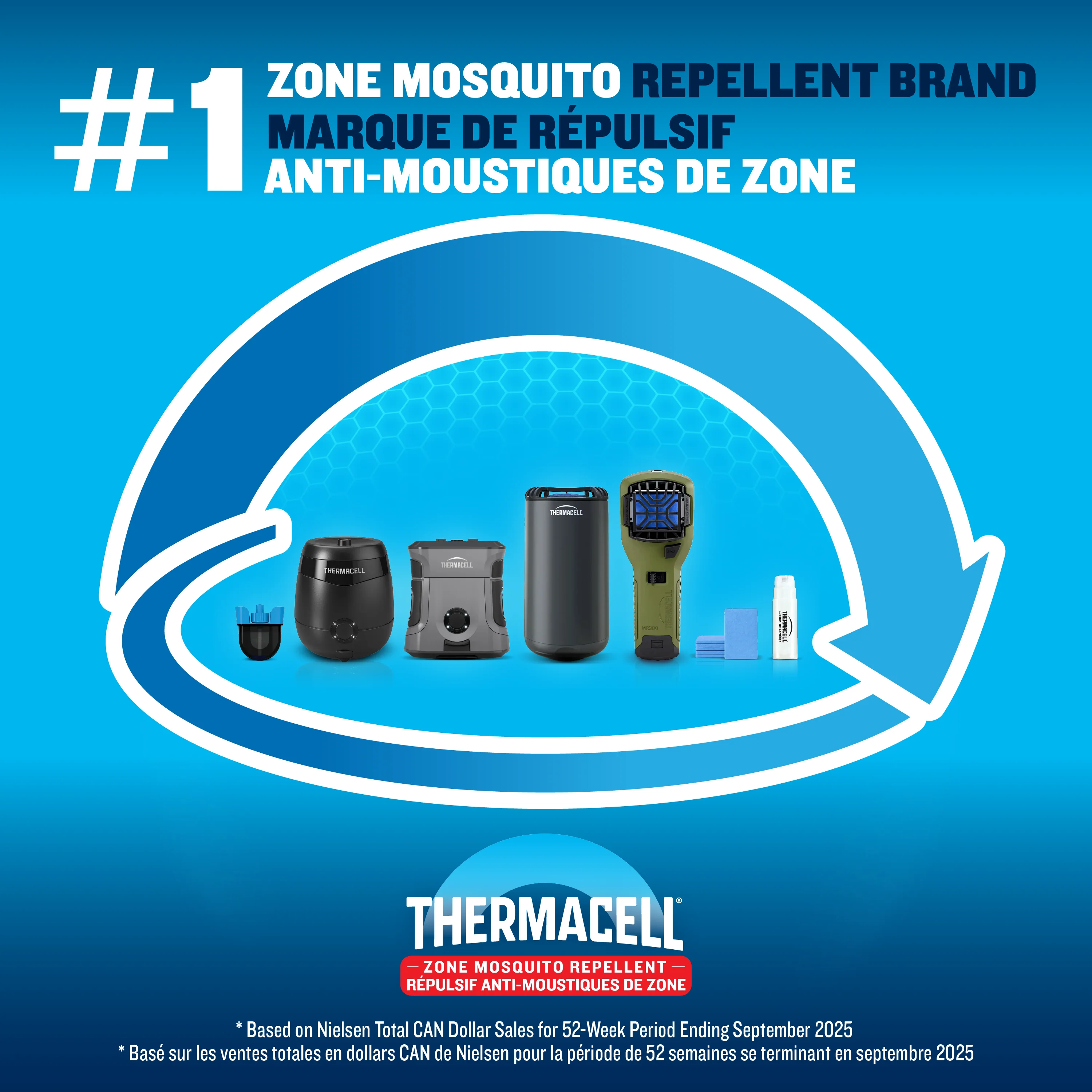 Répulsif à moustiques rechargeable "E‑ZoneGuard Patio" - Image 8