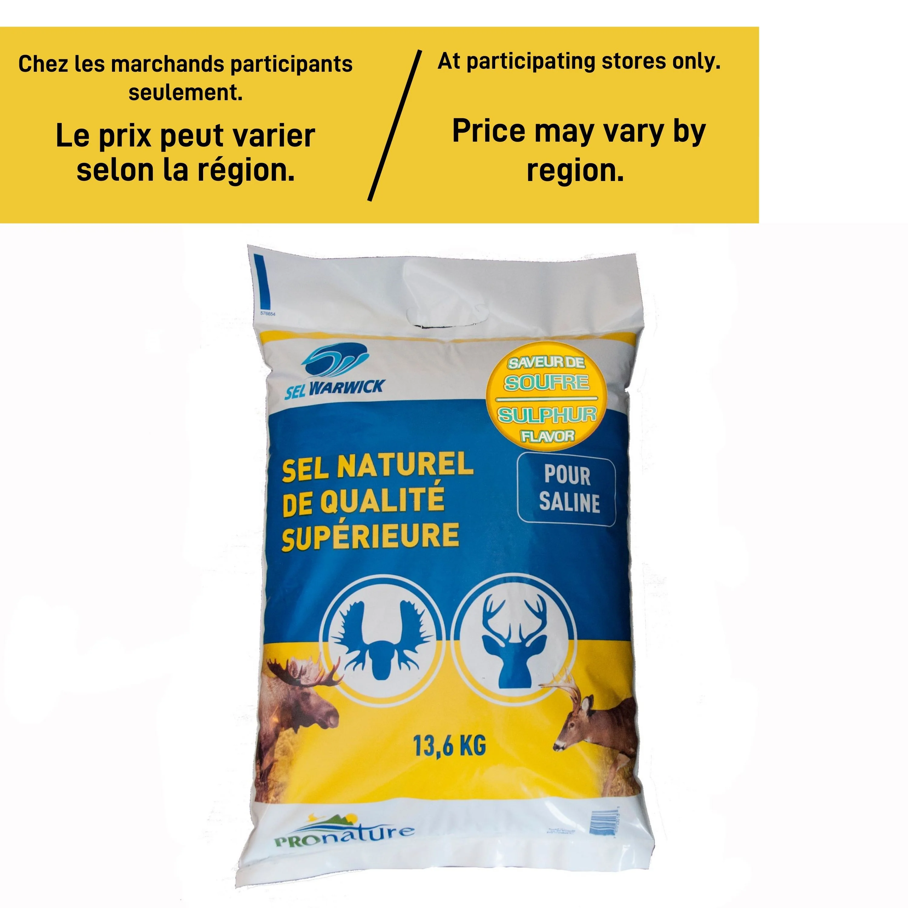 Sel pour saline avec saveur - 13.6kg - Image 3