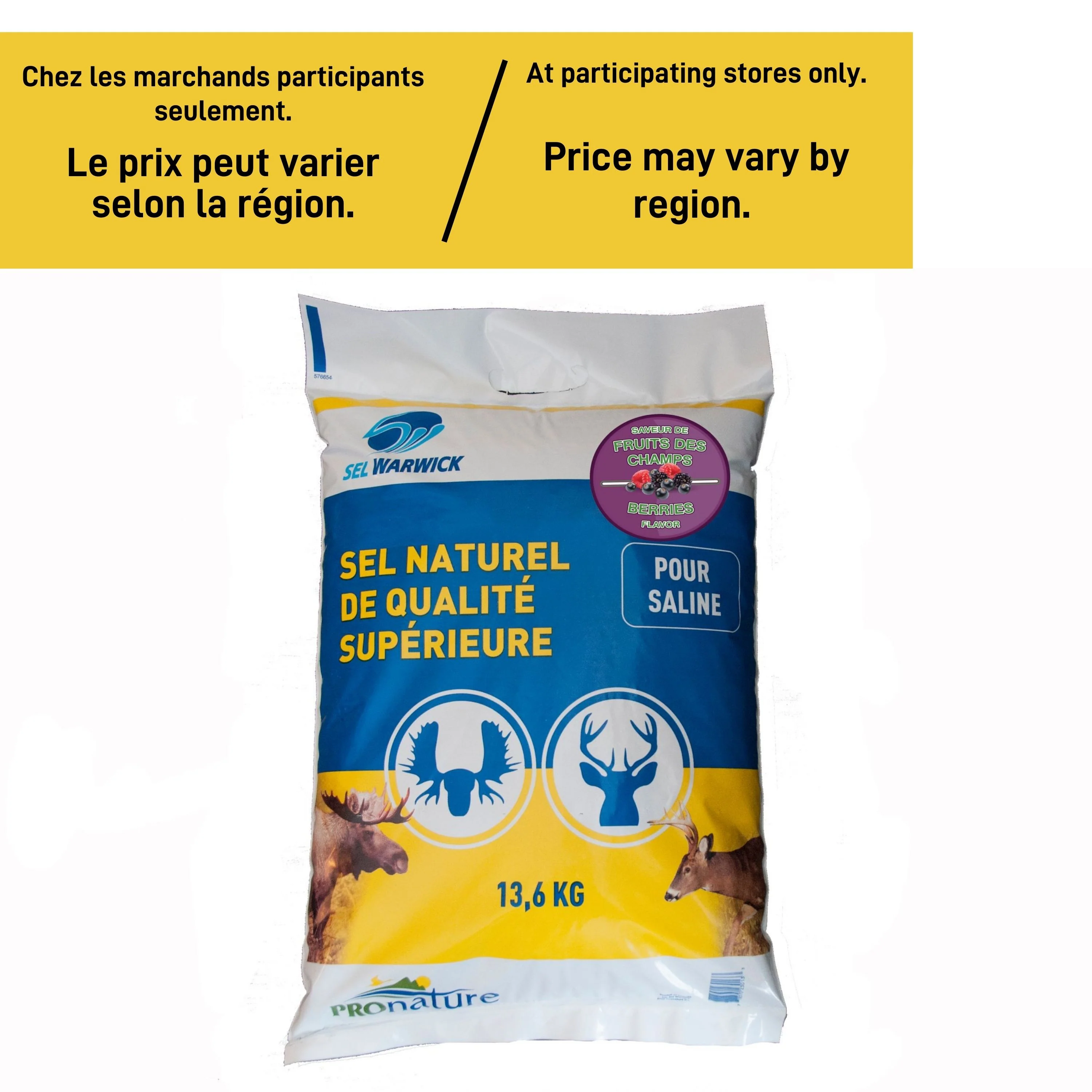 Sel pour saline avec saveur - 13.6kg - Image 4