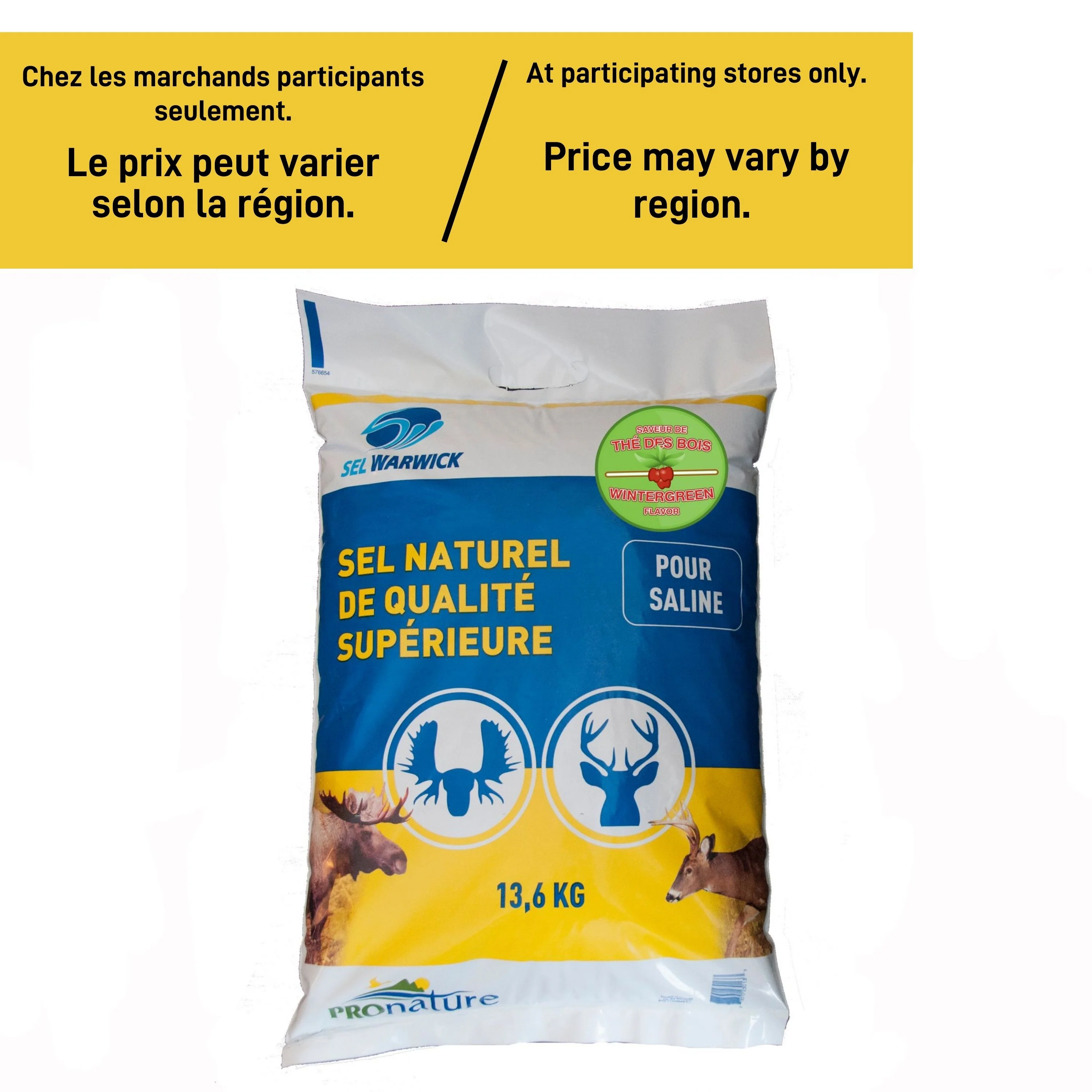 Sel pour saline avec saveur - 13.6kg - Image 5