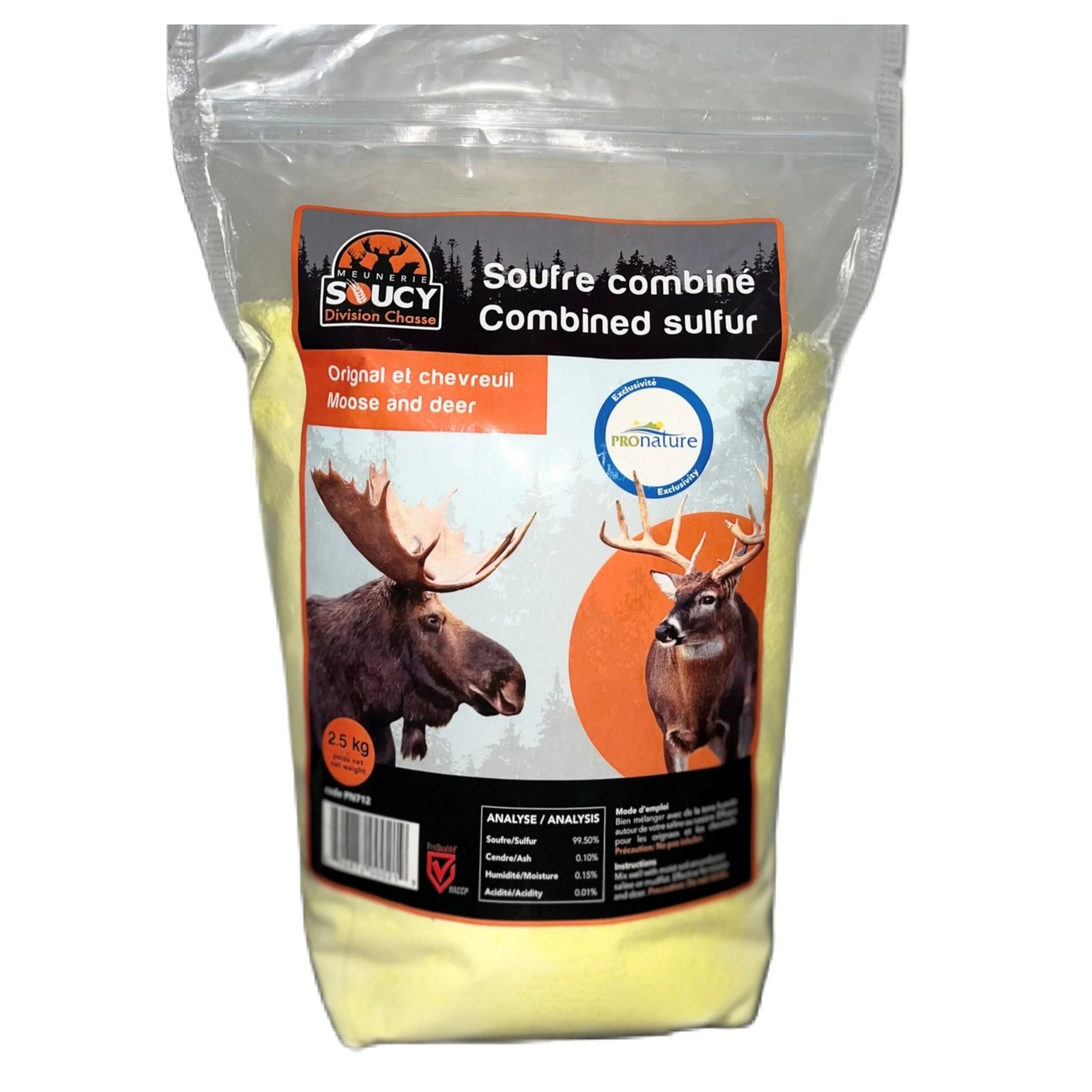 Soufre combiné à dégagement lent - 2,5 kg