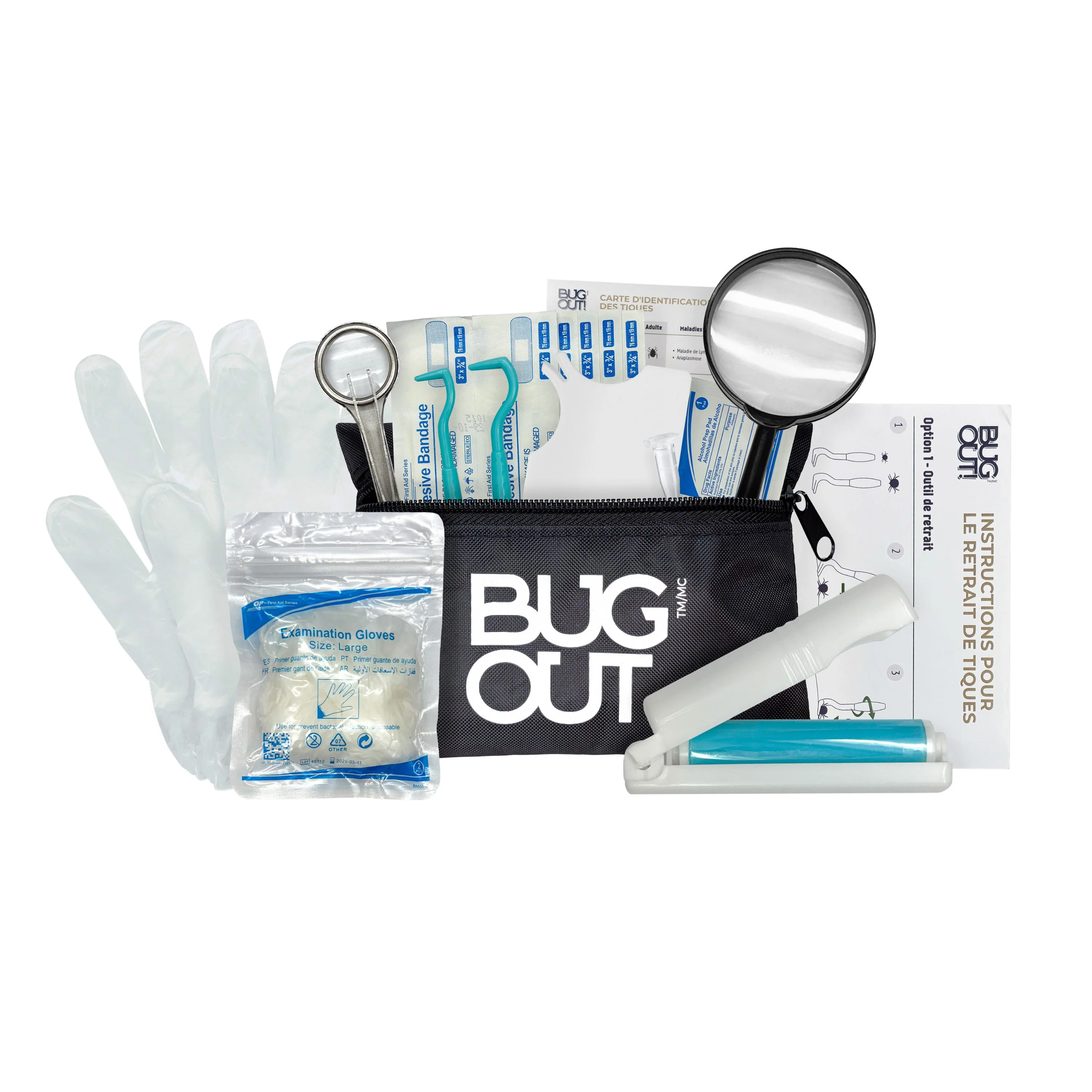 Trousse pour tiques